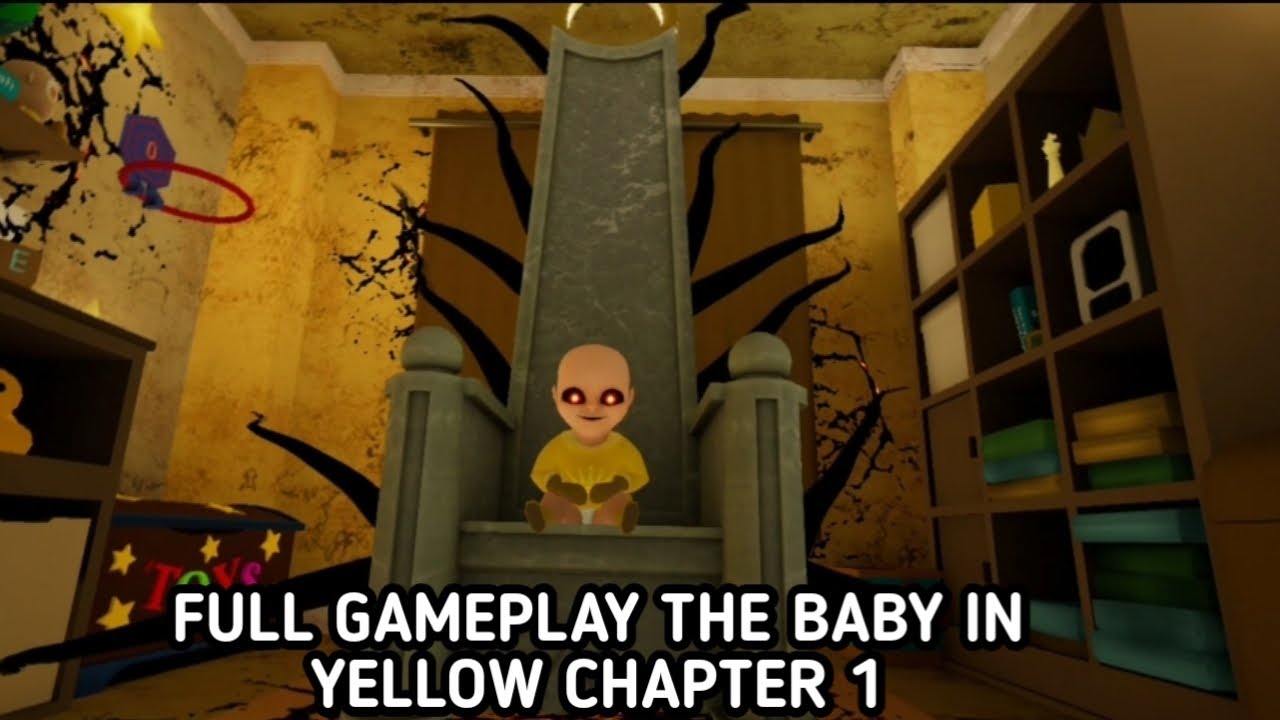 Full Gameplay The Baby In Yellow Chapter 1 ( Sheep ) - THE BABY IN YELLOW