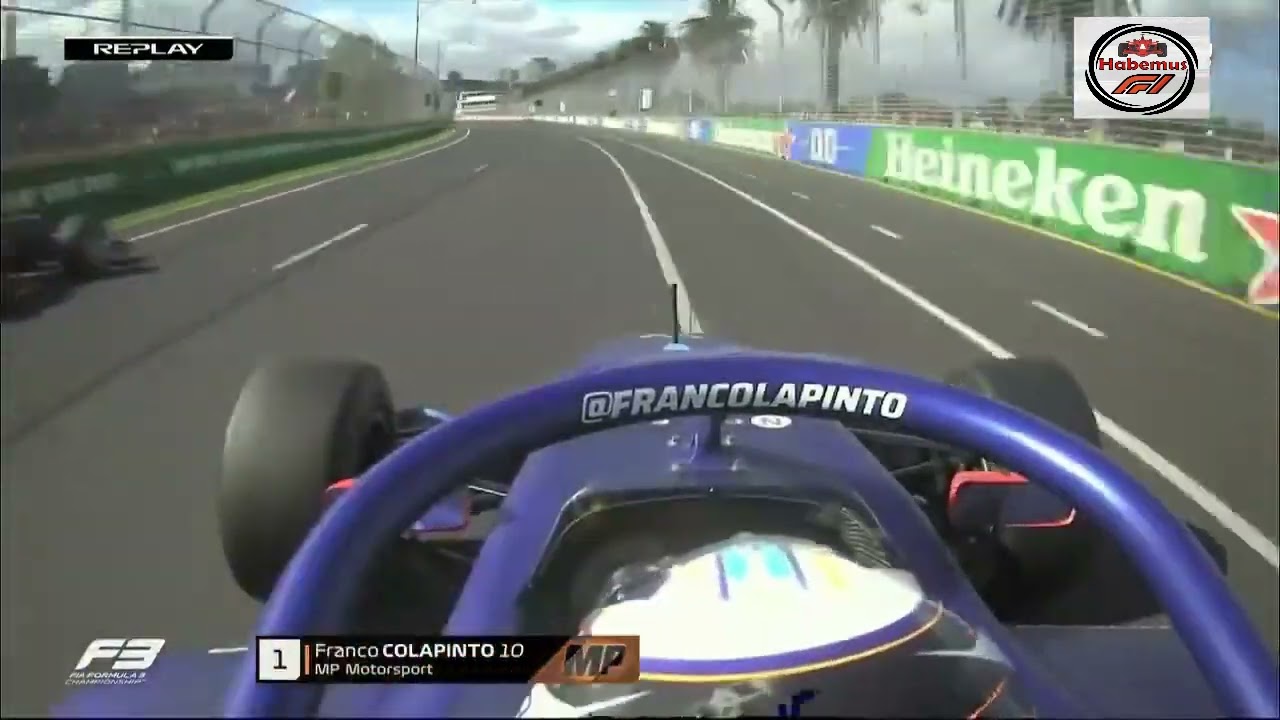 ESPECTACULAR: Franco Colapinto adelanta a Sebasti&aacute;n Montoya para ser P1 en el #AustralianGP de F3