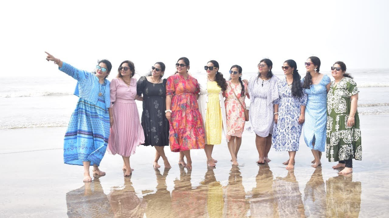 अलीबाग  Beach ⛱️ Weekend trip with my Gang Memorable day