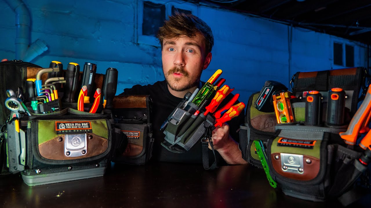 7 УДИВИТЕЛЬНЫХ сумок для инструментов Veto Pro Pac - MP1X TP3 DP3 MB MB2 TP5B
