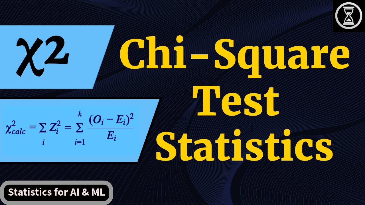 Chi- Square (χ²) Test Statistic for Categorical Data | Hypothesis Testing