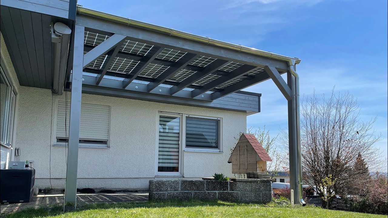 #8 Holzterrassendach in Ulm