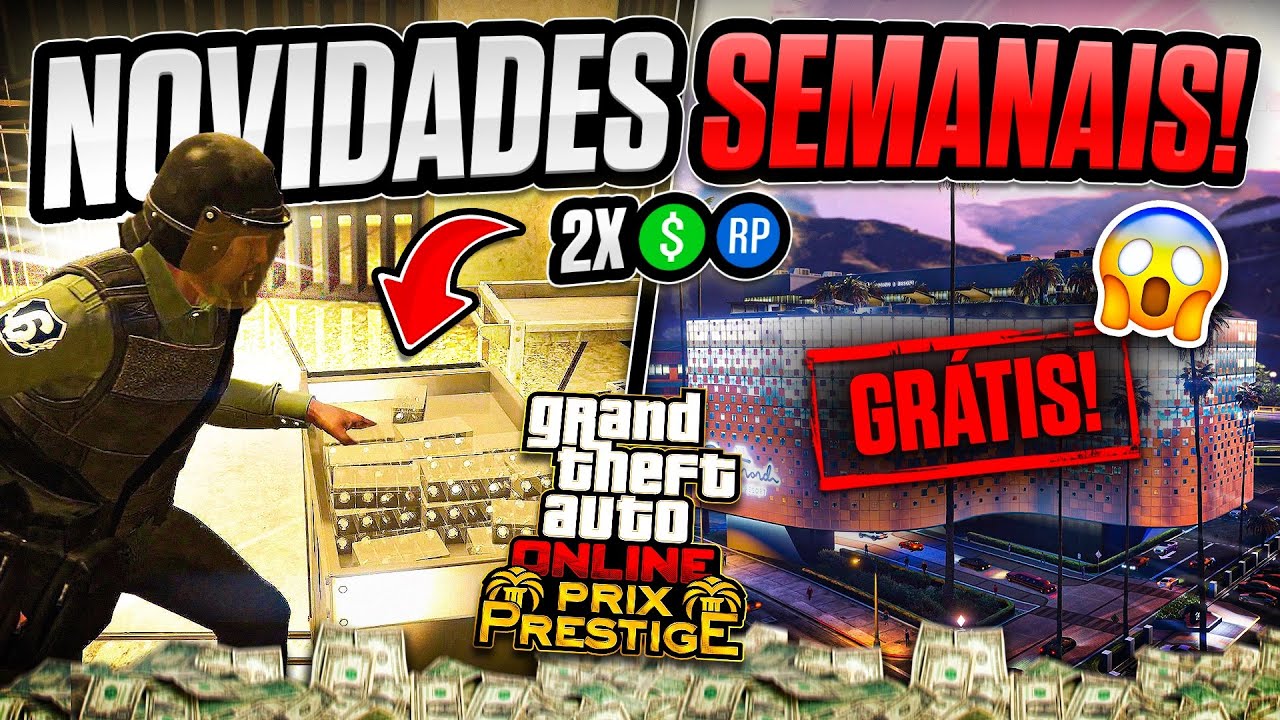 SEMANA DE MALUCO PRA GANHAR MUITO DINHEIRO!!! - NOVIDADES SEMANAIS no GTA ONLINE (19/11/2025)