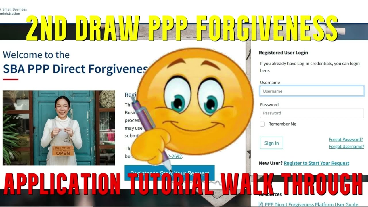 📏Second Draw SBA PPP Loan Paycheck Protection Program Forgiveness Application Walk Through Tutorial