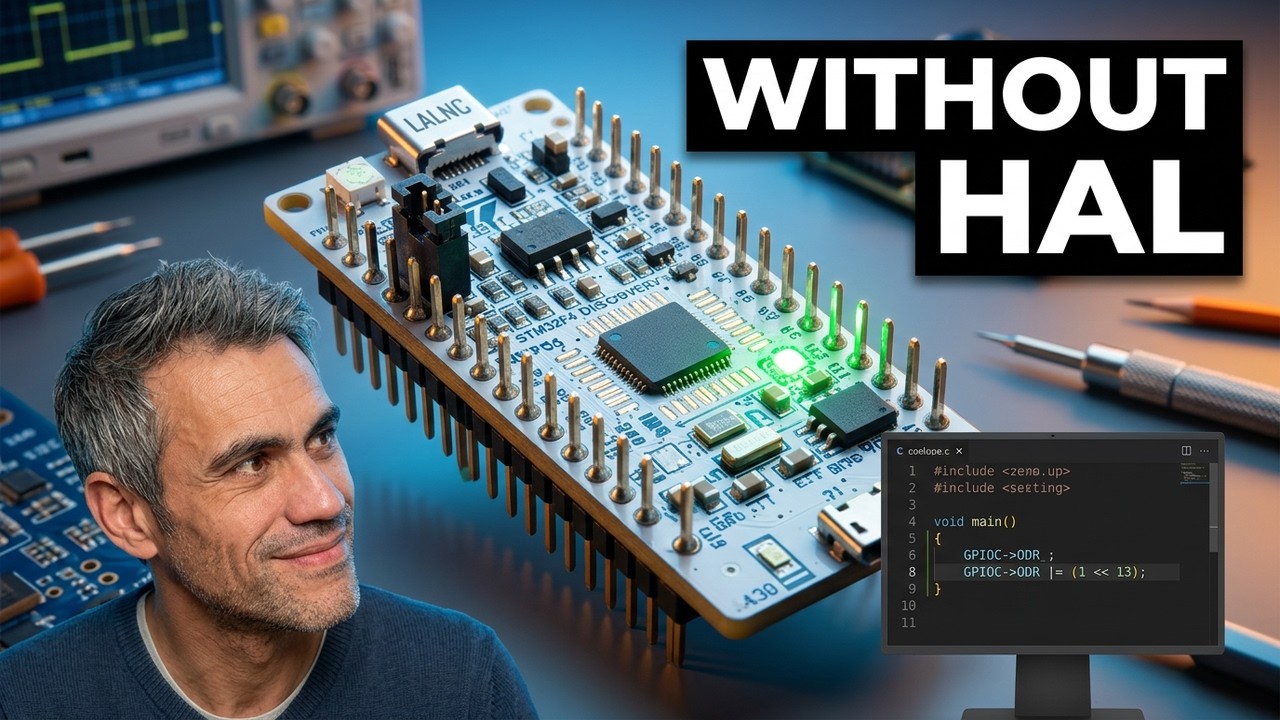 Bare-Metal STM32: Writing Registers Without HAL