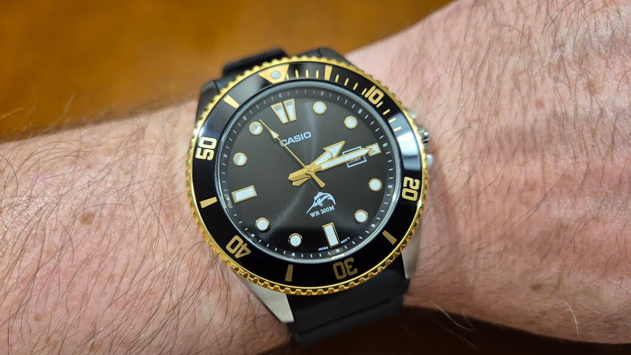 Casio Duro MDV-106G-1AVCF - unboxing, recenzja, przymiarka i por&oacute;wnanie [PL]