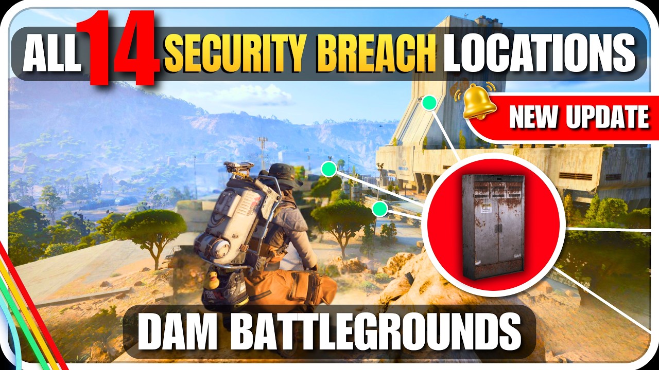 ALL 14 Security Breach Locations on DAM BATTLEGROUNDS in ARC Raiders
