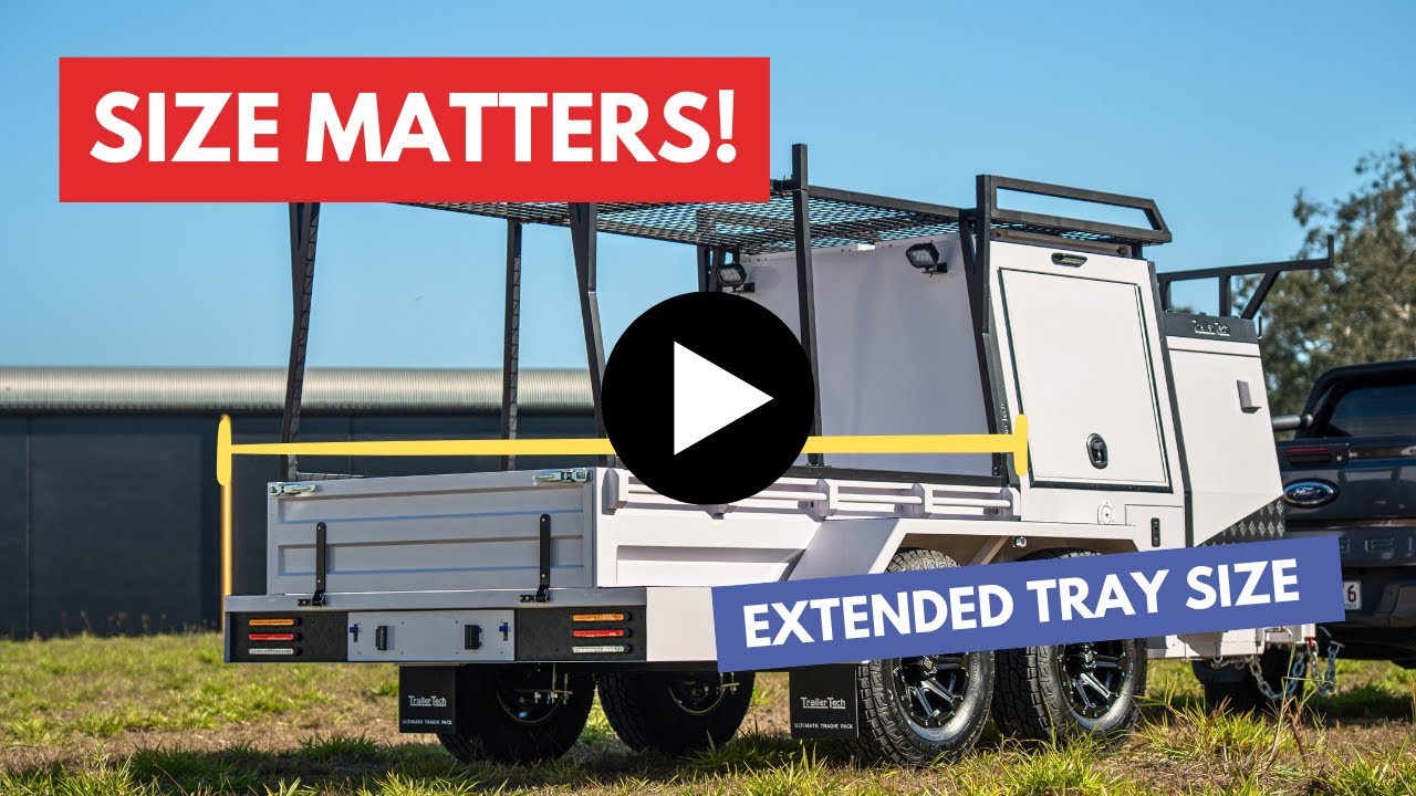 WALK-THROUGH - the Ultimate Tray Back Trailer – with Massive 2250 mm Tray!