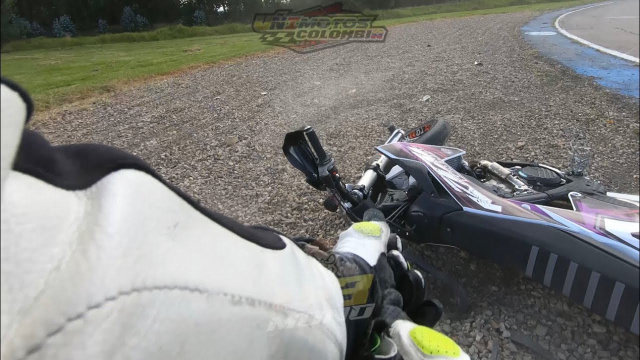 Caida en KTM 450cc SMR - Autodrodomo de Tocancipa 🏁 Motovelocidad Colombia 