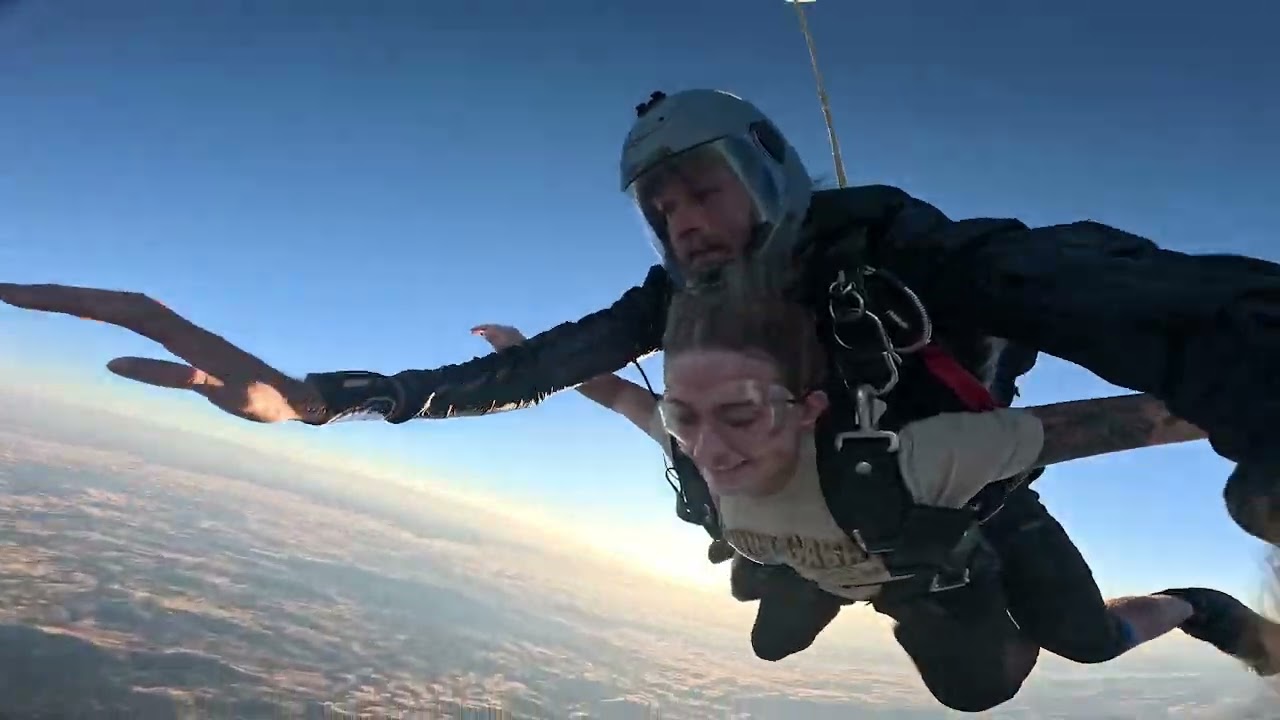 Summer goes skydiving at Skydive Yosemite!