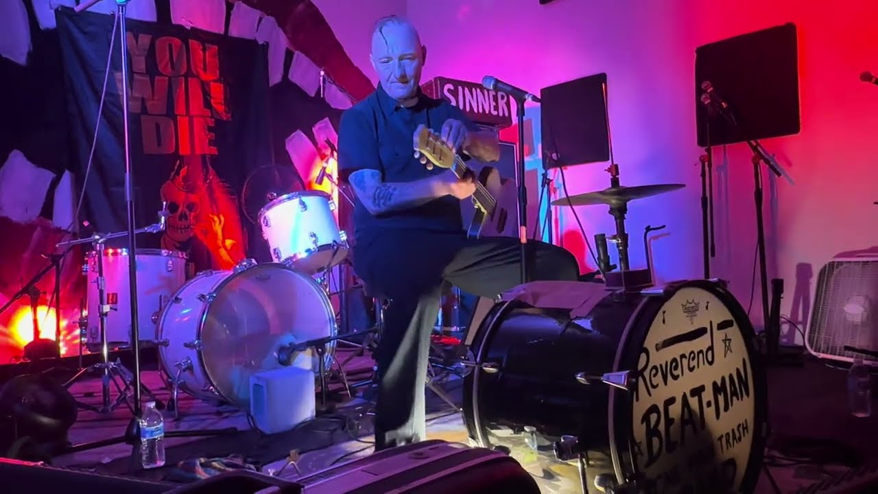 Reverend Beat-Man - Live at The Sardine, San Pedro, CA 8/1/2025