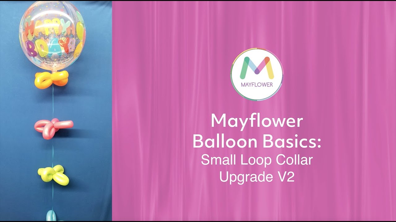 Mayflower Balloon Basics Small Loop Collar V2