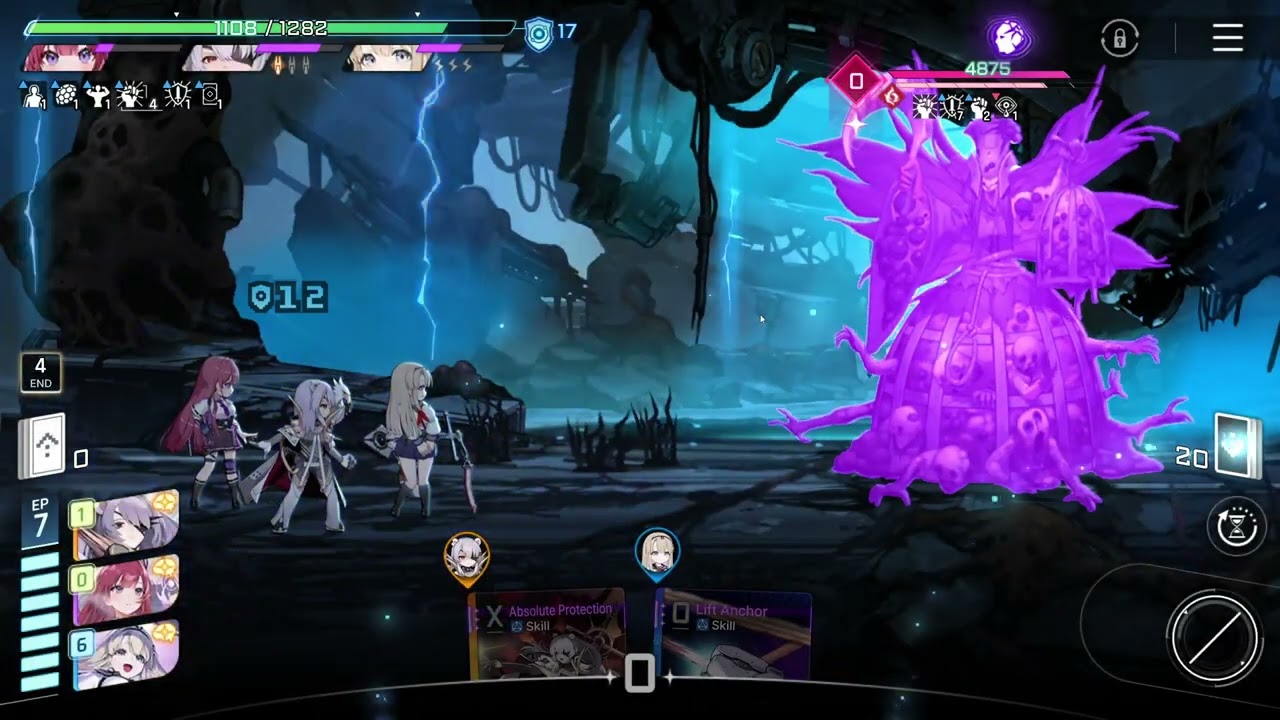 Chaos Zero Nightmare: The Blue Pot Stage 4 Nightmare Mode Final Boss