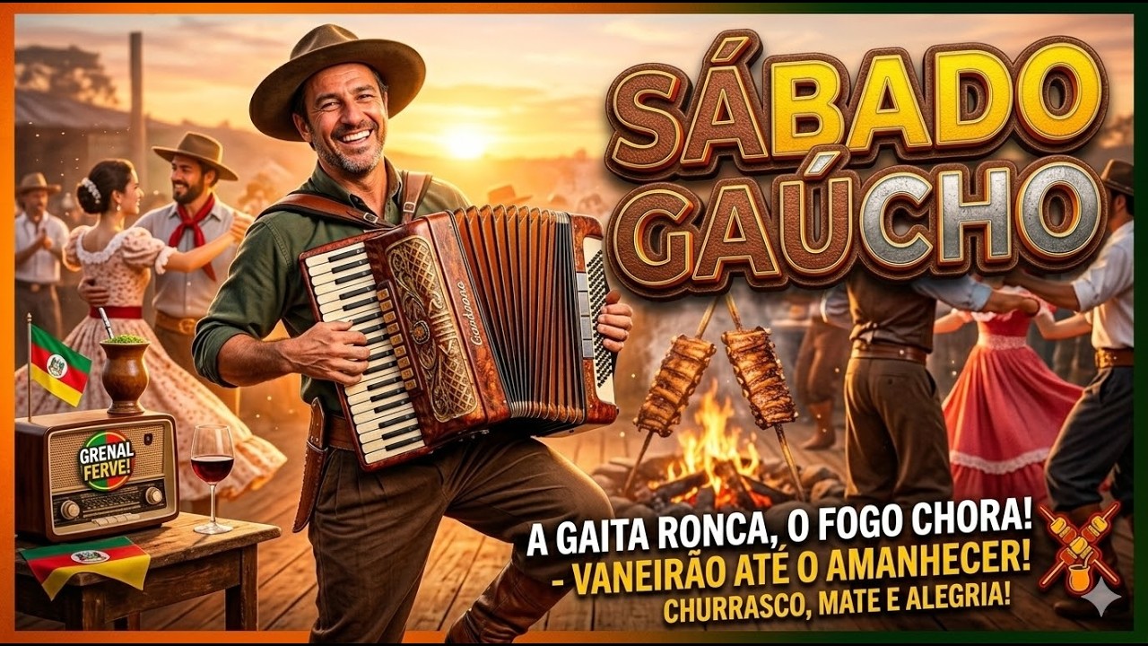 S&aacute;bado Ga&uacute;cho - Lendas Do Galp&atilde;o | Churrasco, Mate e Vaneira. #m&uacute;sicaga&uacute;cha