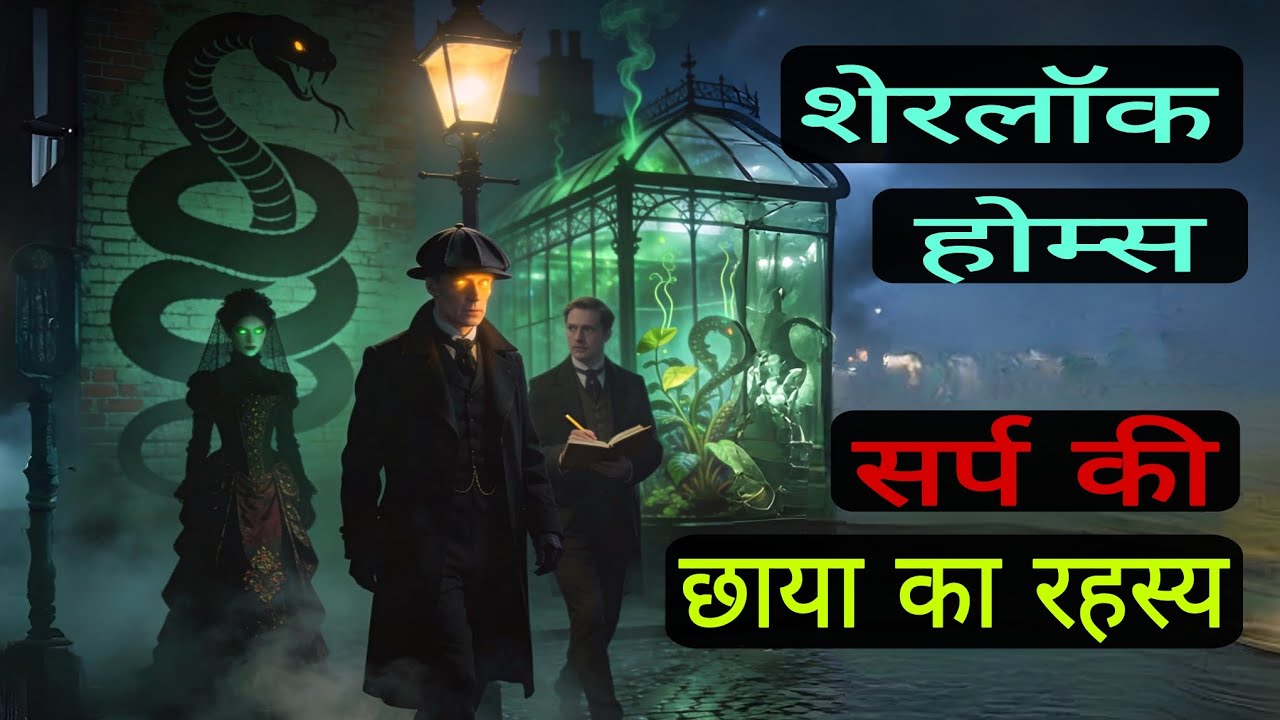 शेरलॉक होम्स। सर्प की छाया। Sherlock Holmes in Hindi। Detective Story in hindi। Mystery Audiobook
