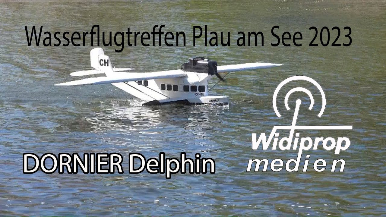 Modell-Wasserflugtreffen Plau am See 2023 Dornier Delphin