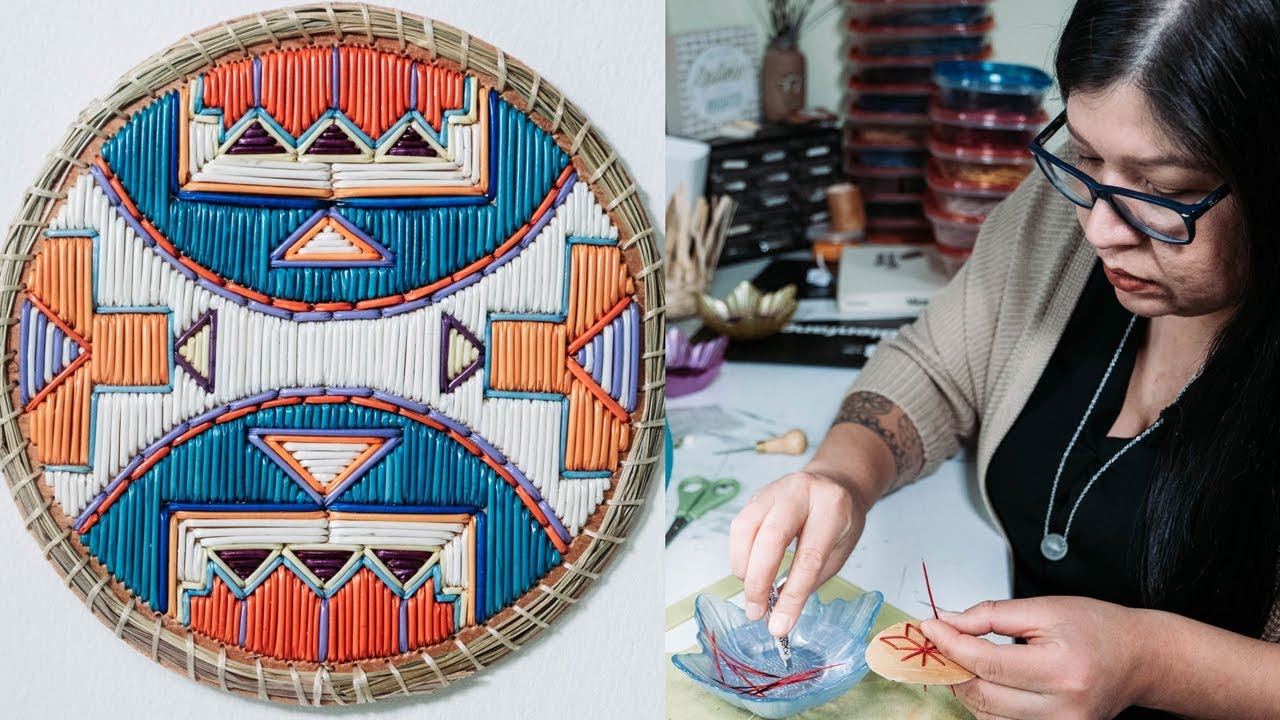This woman transforms roadkill into quill art | Made from this Land