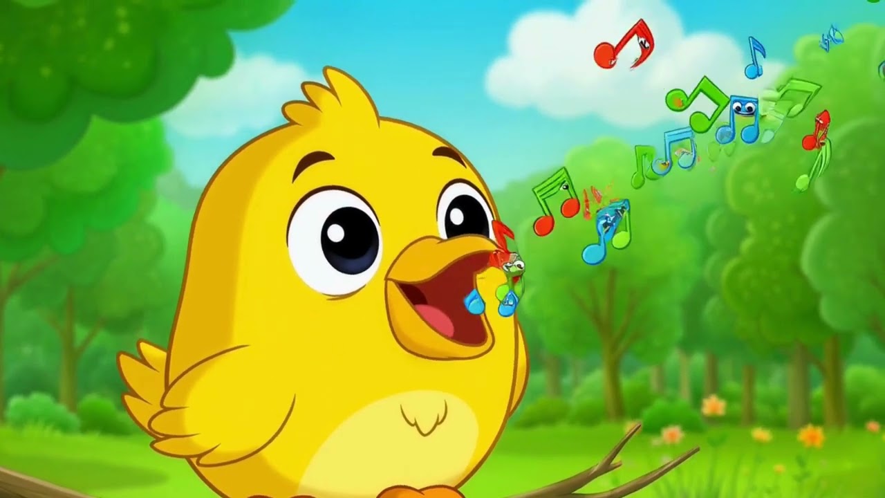 👶💖चिड़िया रानी 🐦  Cute Bird  for Kids  Hindi Nursery Rhymes  Cartoon Kids Video# HindiNurseryRhymes#