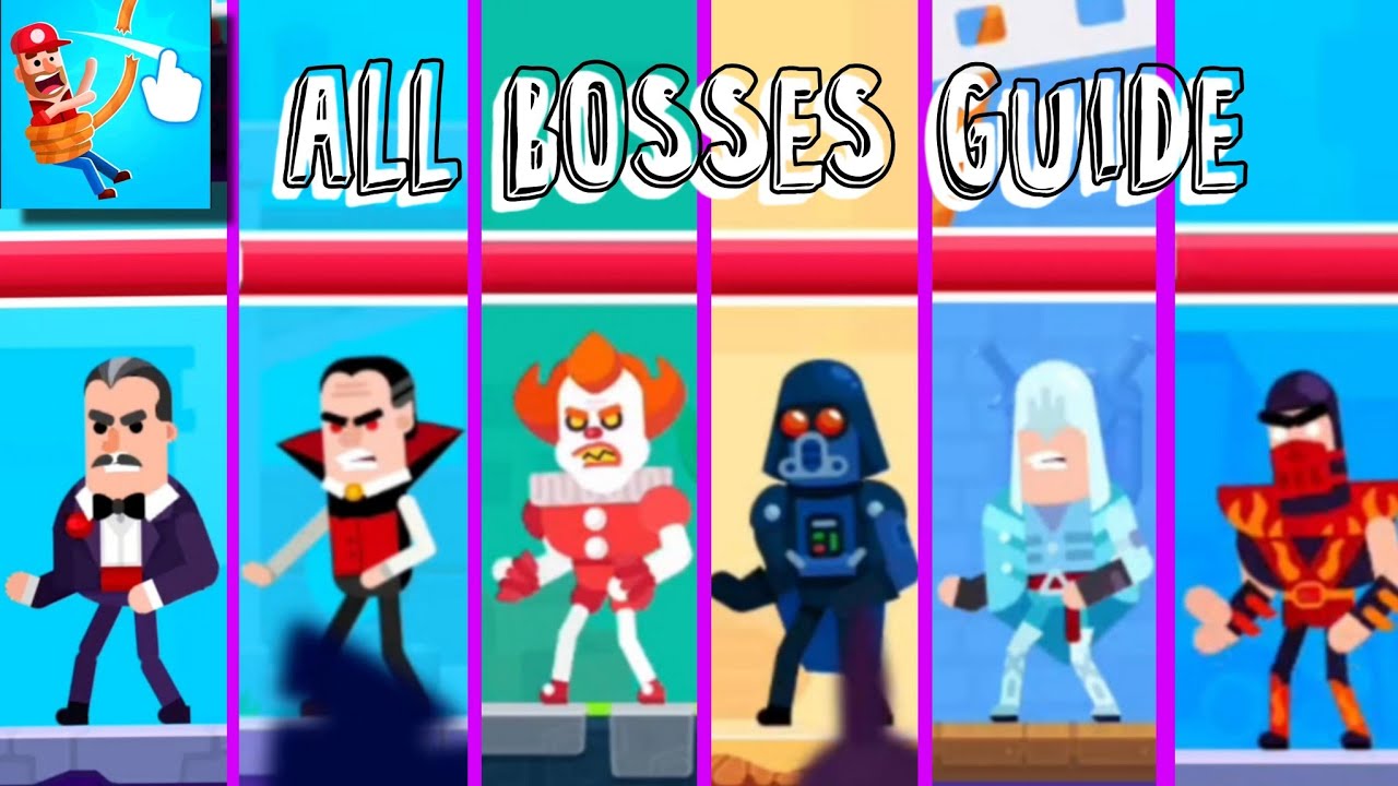 Save the Masters - All Bosses Guide