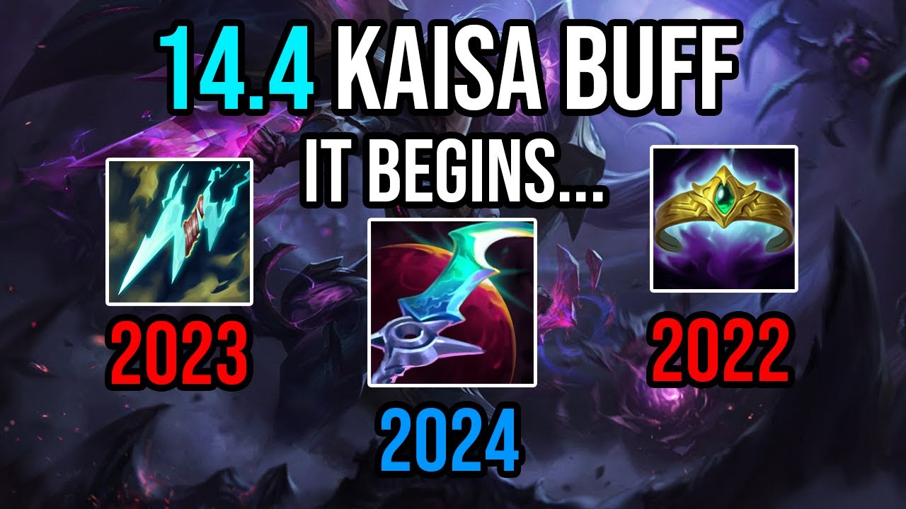 What's new on Kai'sa in 14. 4 from a KAISA OTP | Is this the Start of the Eclipse Meta