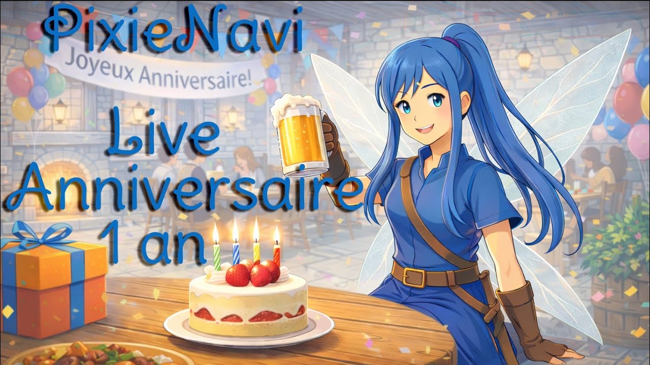 Live anniversaire, déjà 1 an ! 🥳