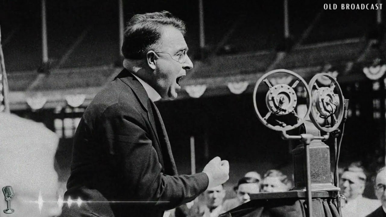 1937 Radio: Father Charles Coughlin Denounces FDR New Deal