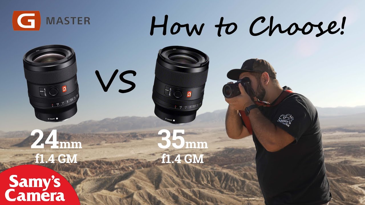 The Sony 24mm & 35mm f1.4 GM Lenses