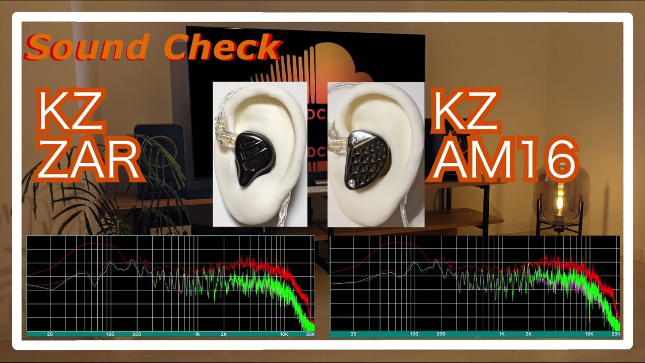 KZ ZAR vs KZ AM16 [IEMs Chinese Sound Comparison 中華イヤホン音比較]