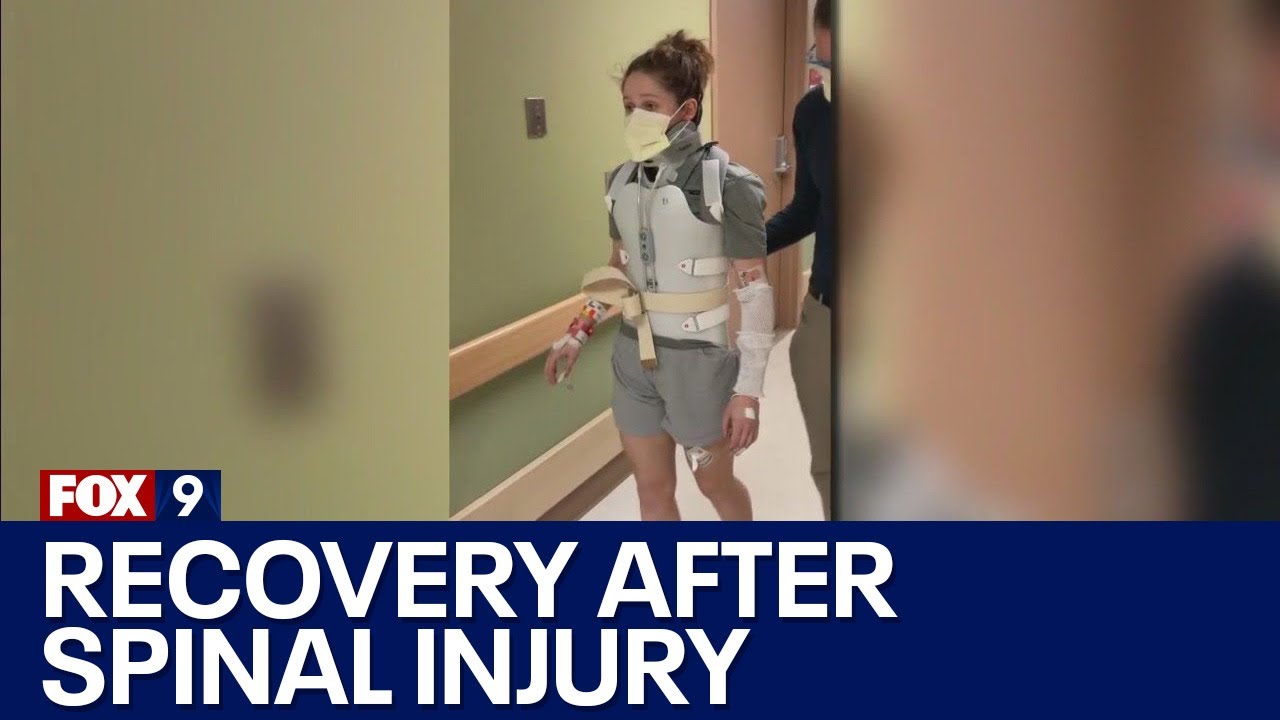 Gustavus women's hockey player on road to recovery after spinal injury I KMSP FOX 9