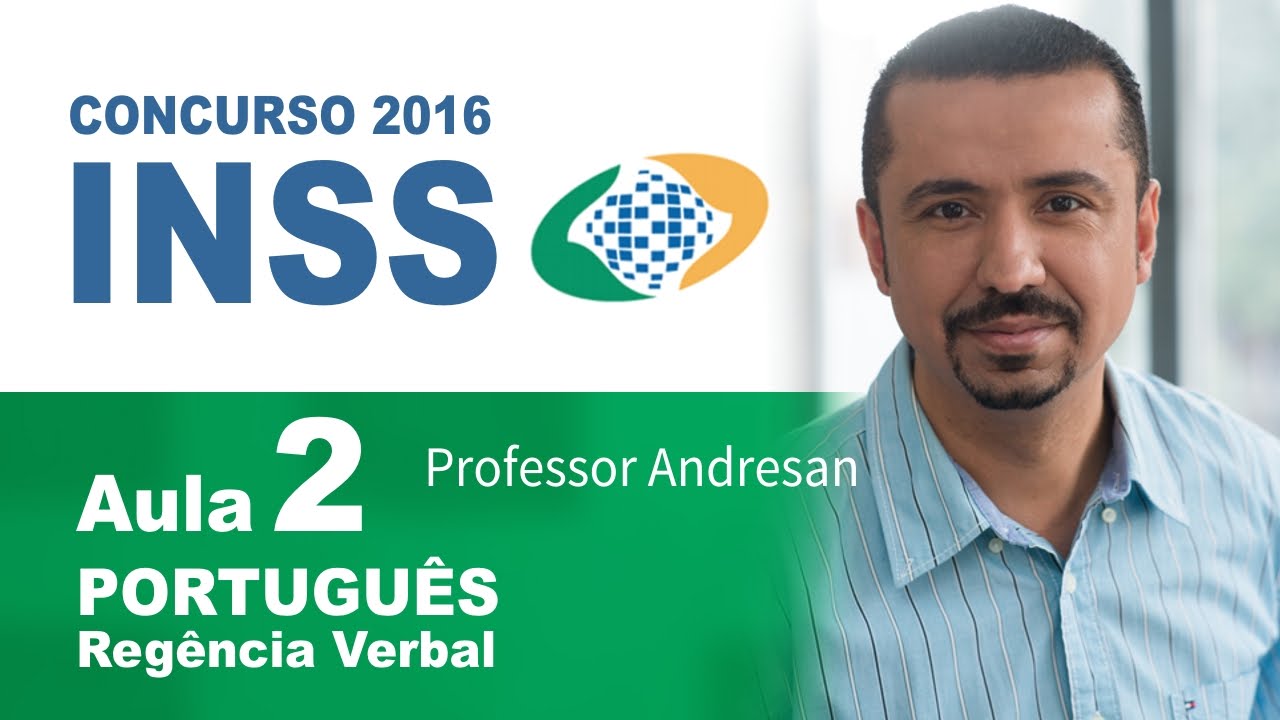 Portugu&ecirc;s Concurso INSS 2016 - Aula Gratuita - Aula 2