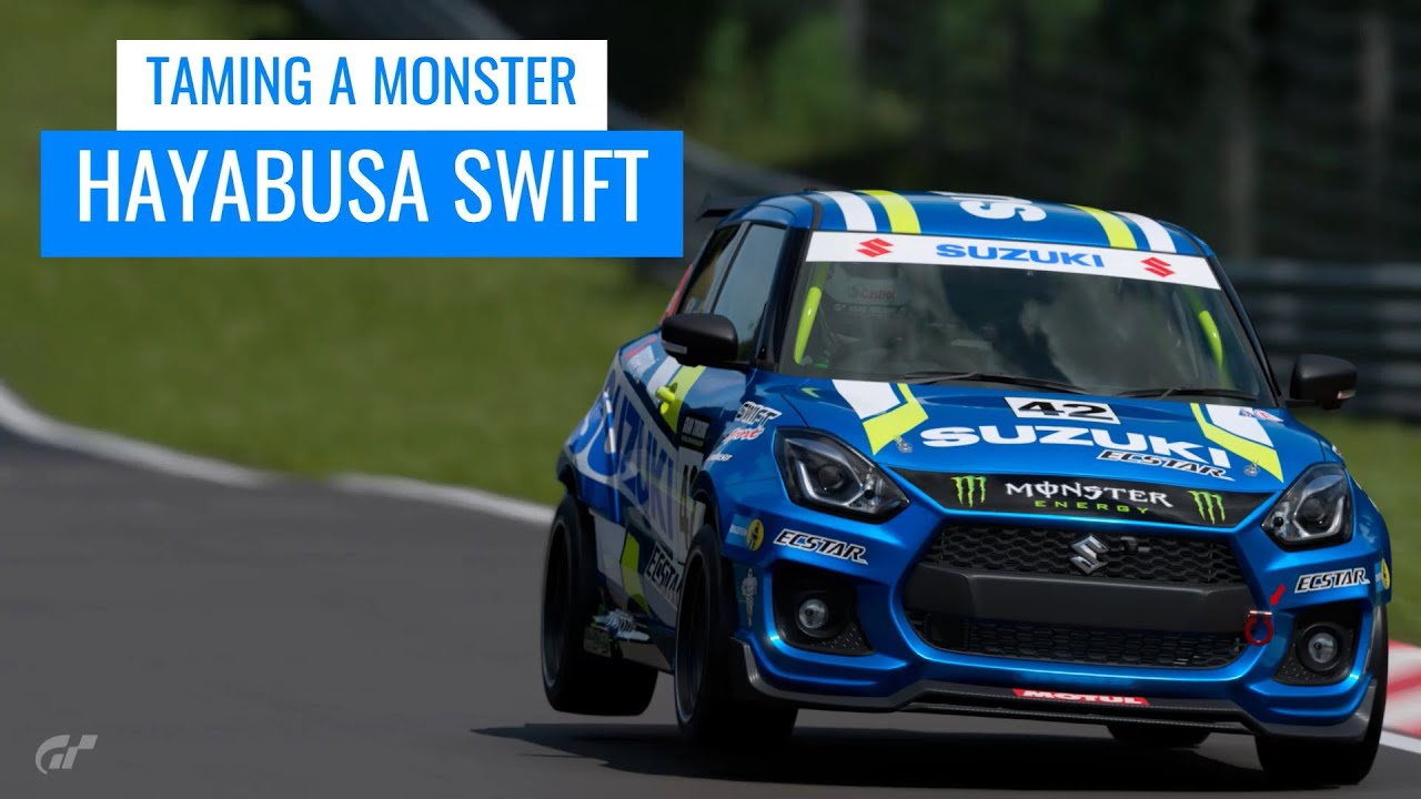 Укрощение монстра — замена Suzuki Swift Hayabusa V8 — Gran Turismo 7
