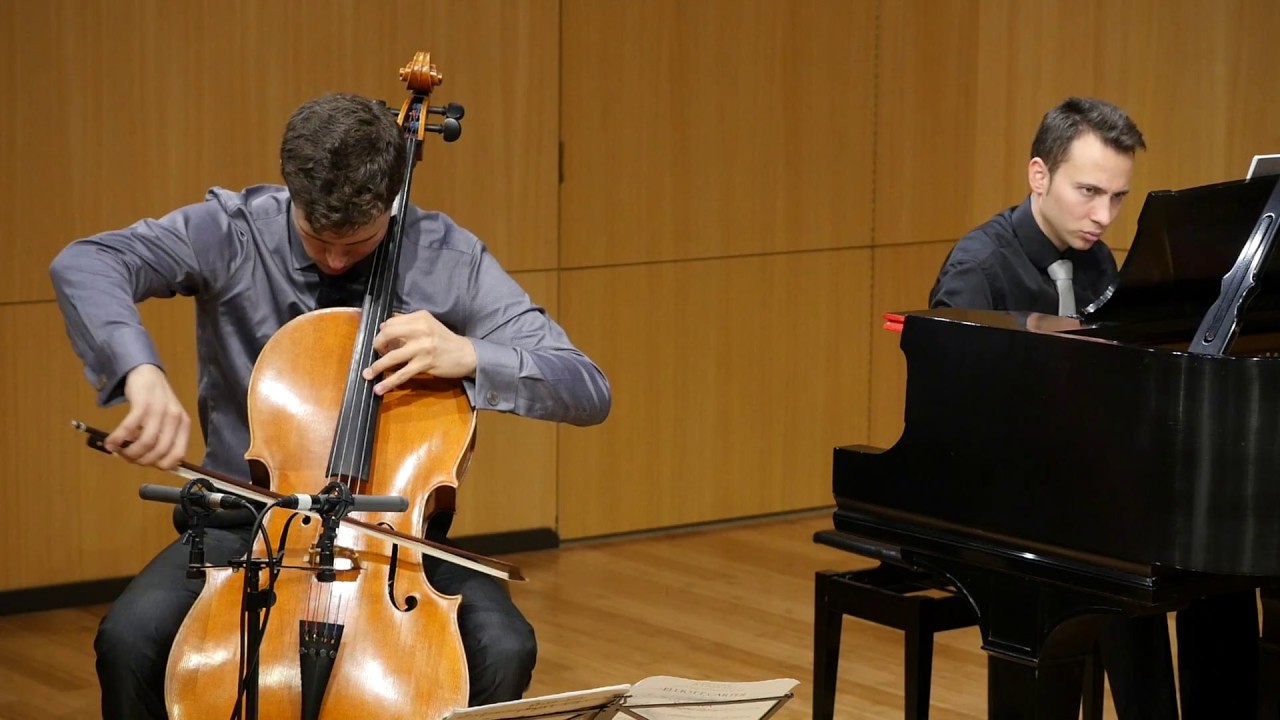 Elliott Carter - Sonata for Cello and Piano - Dane Johansen, Cello - Victor Stanislavsky, Piano
