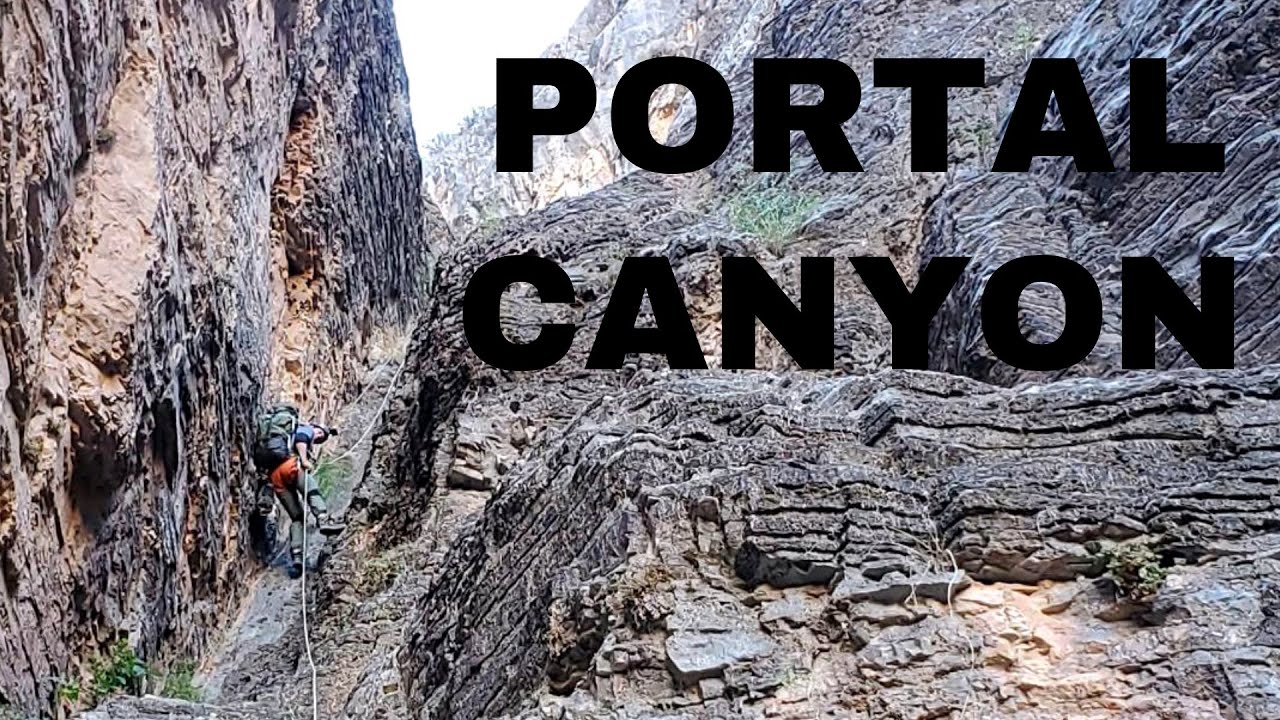 Canyoneering Portal Canyon, Virgin River Gorge, Arizona