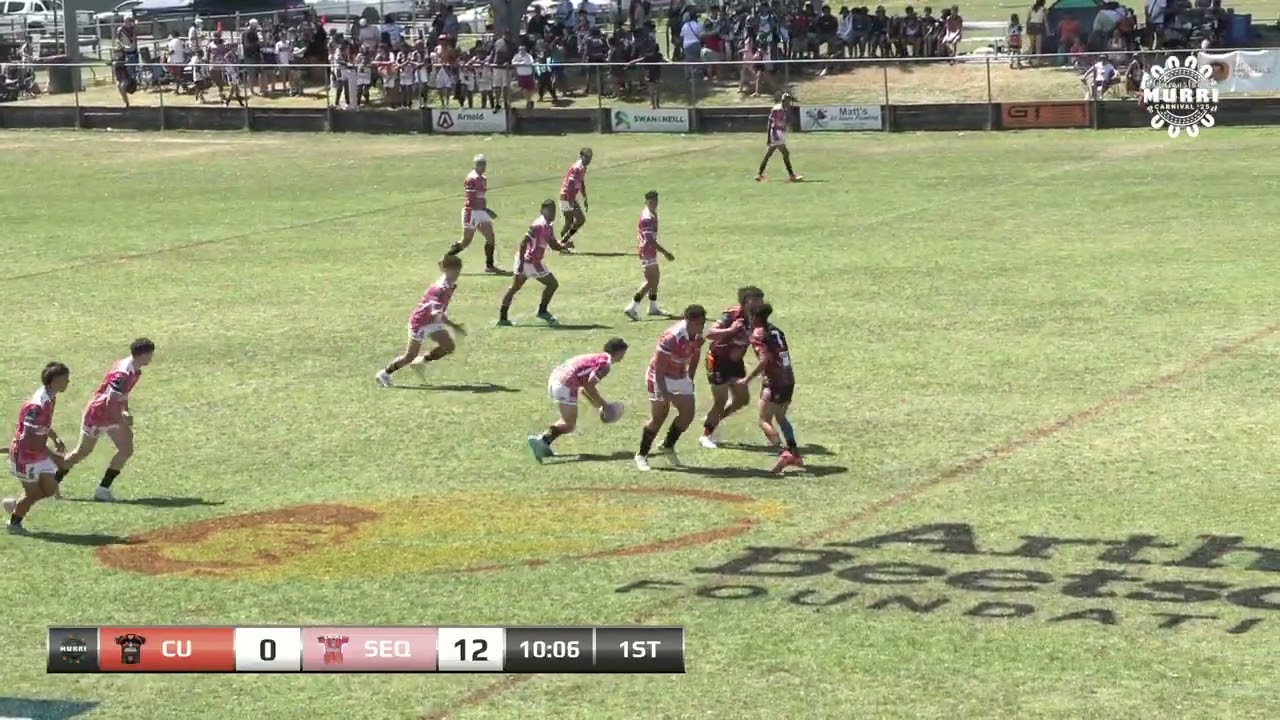 2025 QMC Boys U16 - Cherbourg United V SEQ Allstars