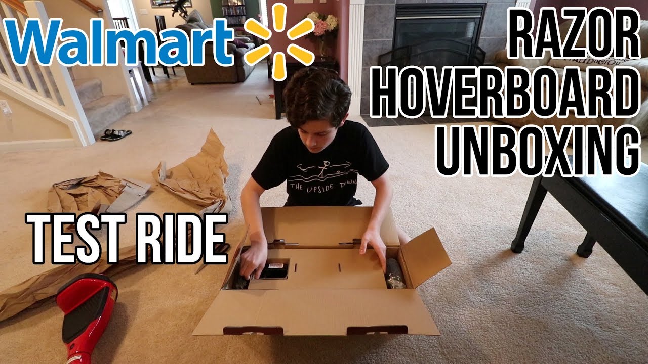 Razor Hoverboard Unboxing and Test Ride | Vlog