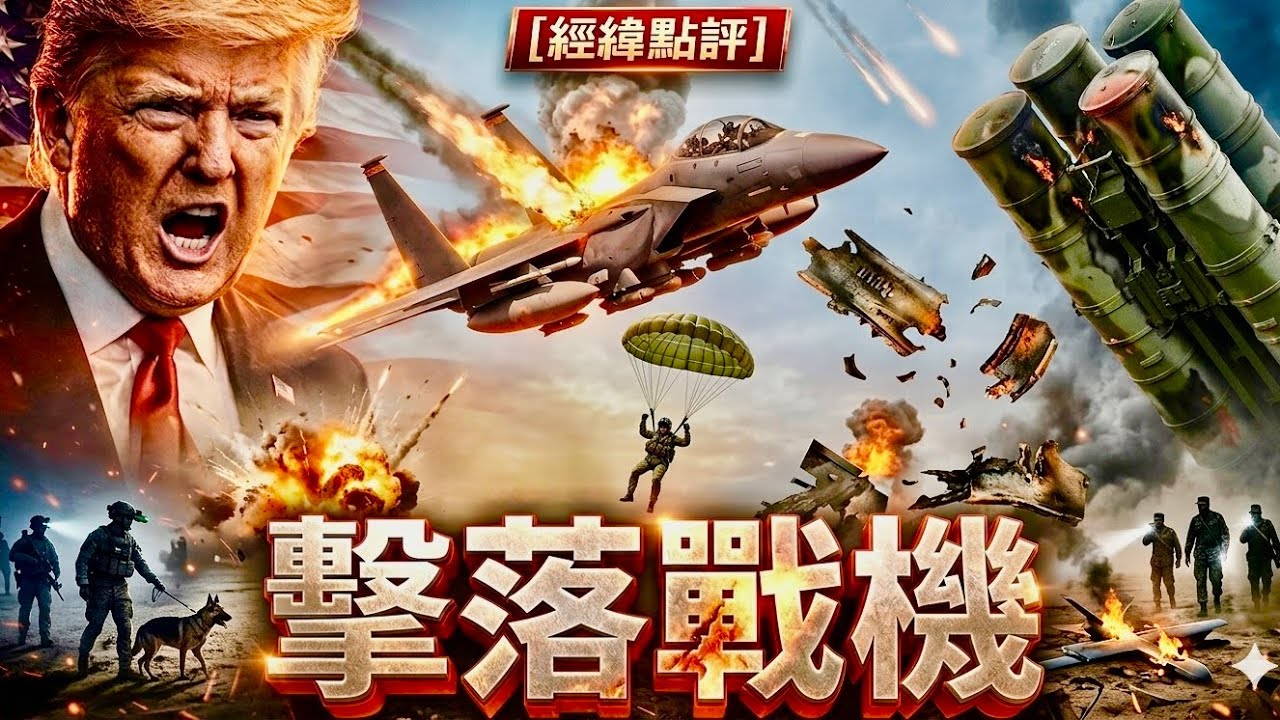 【經緯點評】最新消息！伊朗飛彈擊落美F15戰機墜毀戳穿了川普和赫格塞斯關於空中防禦無懈可擊的說法   David&rsquo;s Show 2026/04/04