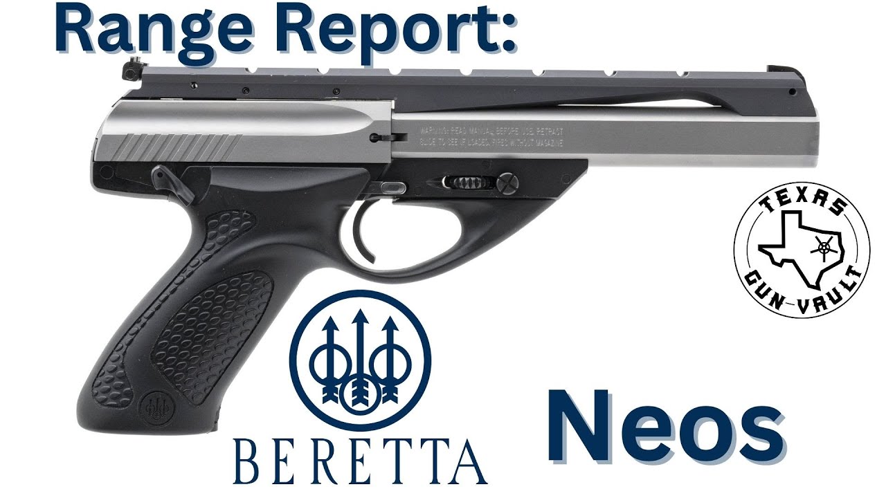Отчет о стрельбе: Beretta U22 Neos — пистолет футуристического вида калибра .22LR