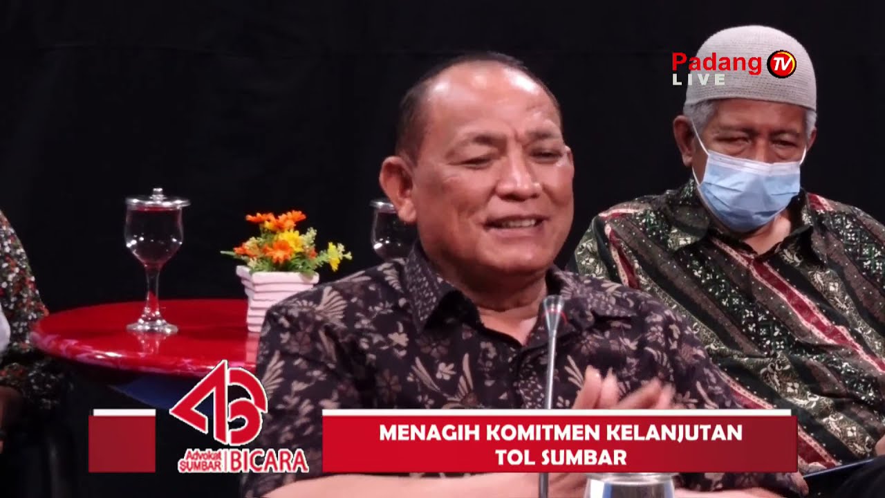 LIVE ADVOKAT SUMBAR BICARA MENAGIH  KELANJUTAN  TOL SUMBAR