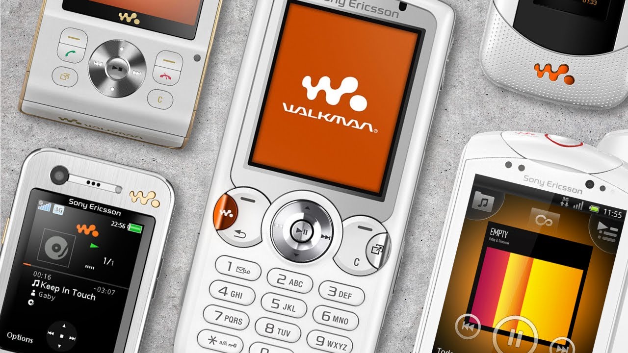 Эволюция телефонов Sony Ericsson Walkman (2005 - 2011)