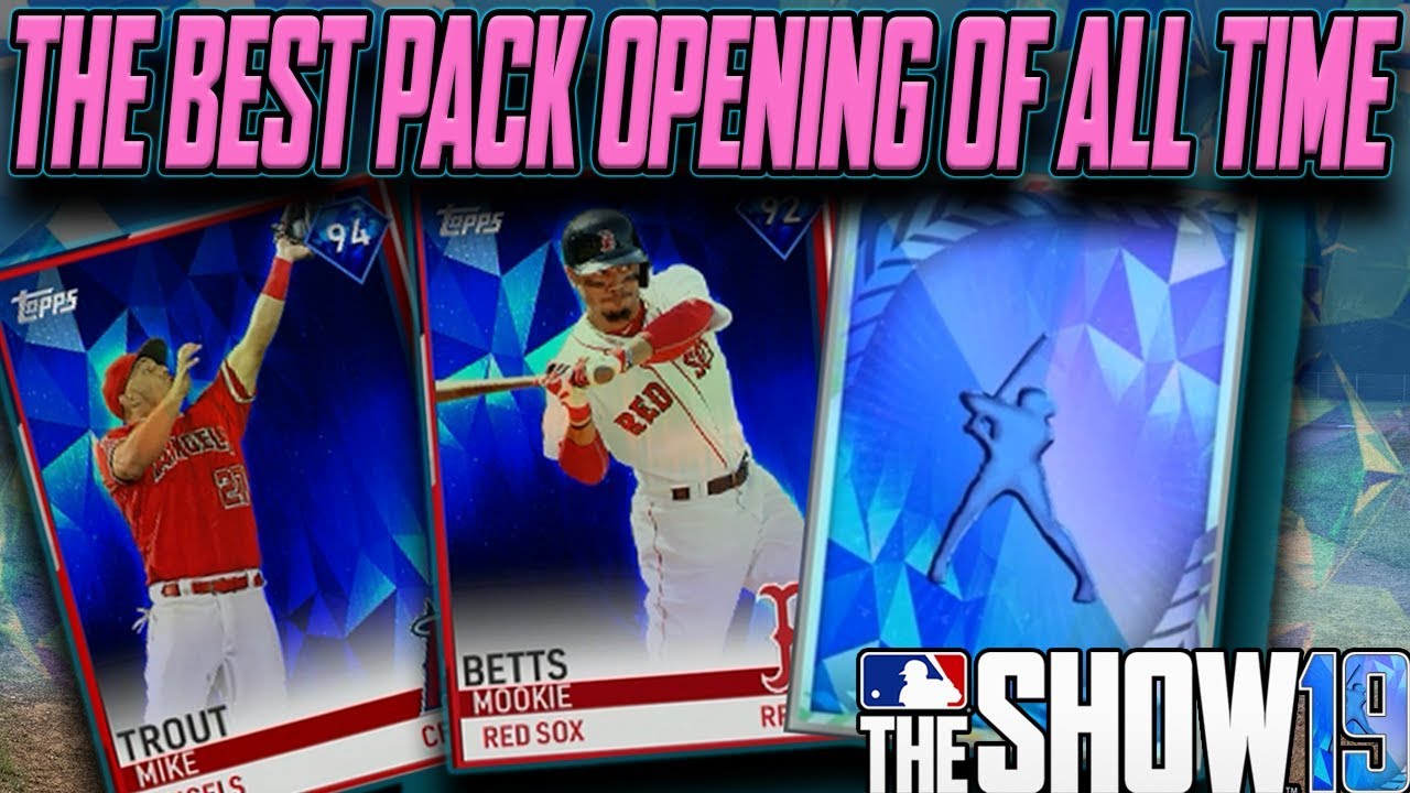 THE GREATEST PACK OPENING OF ALL TIME!! MLB The Show 19 Diamond Dynasty
