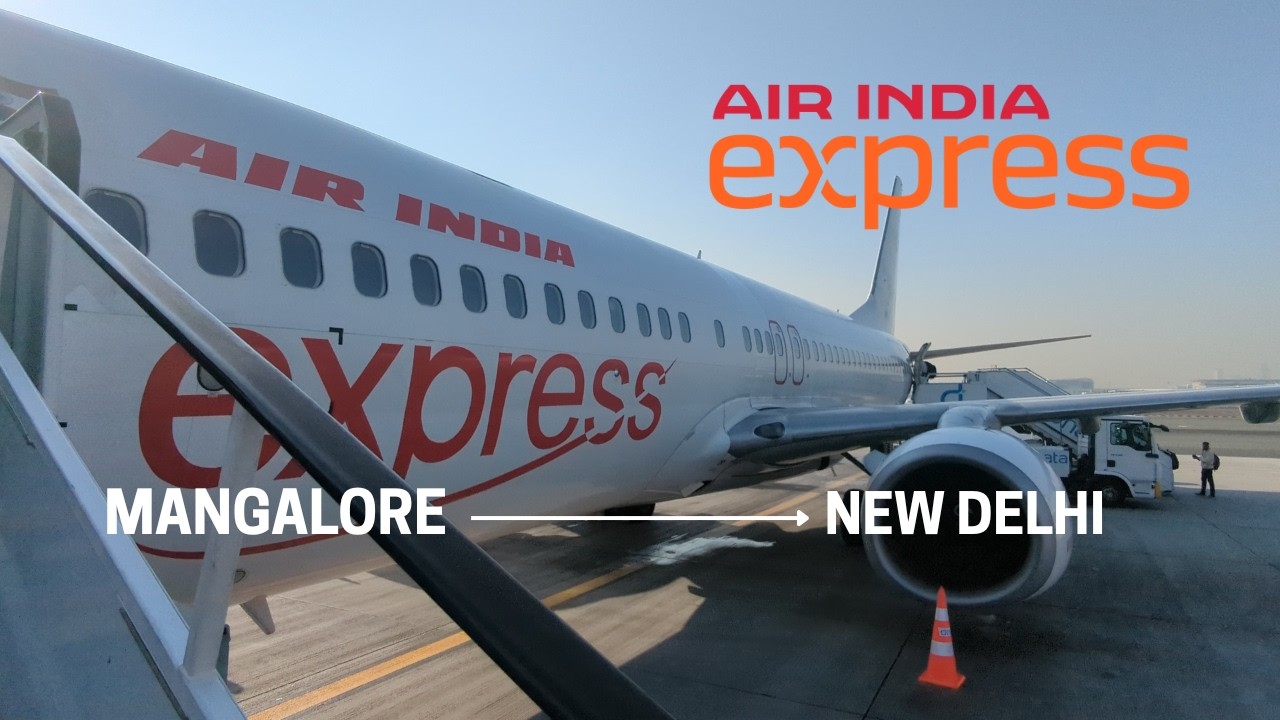 Air India Express Boeing 787-8 MAX | Full Flight Mangalore to New Delhi