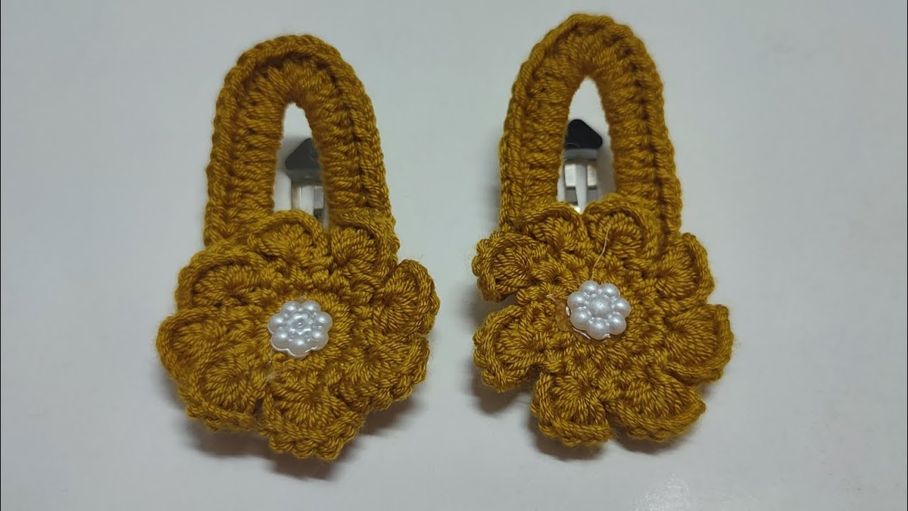 Amigurumi çıt çıt toka yapımı 