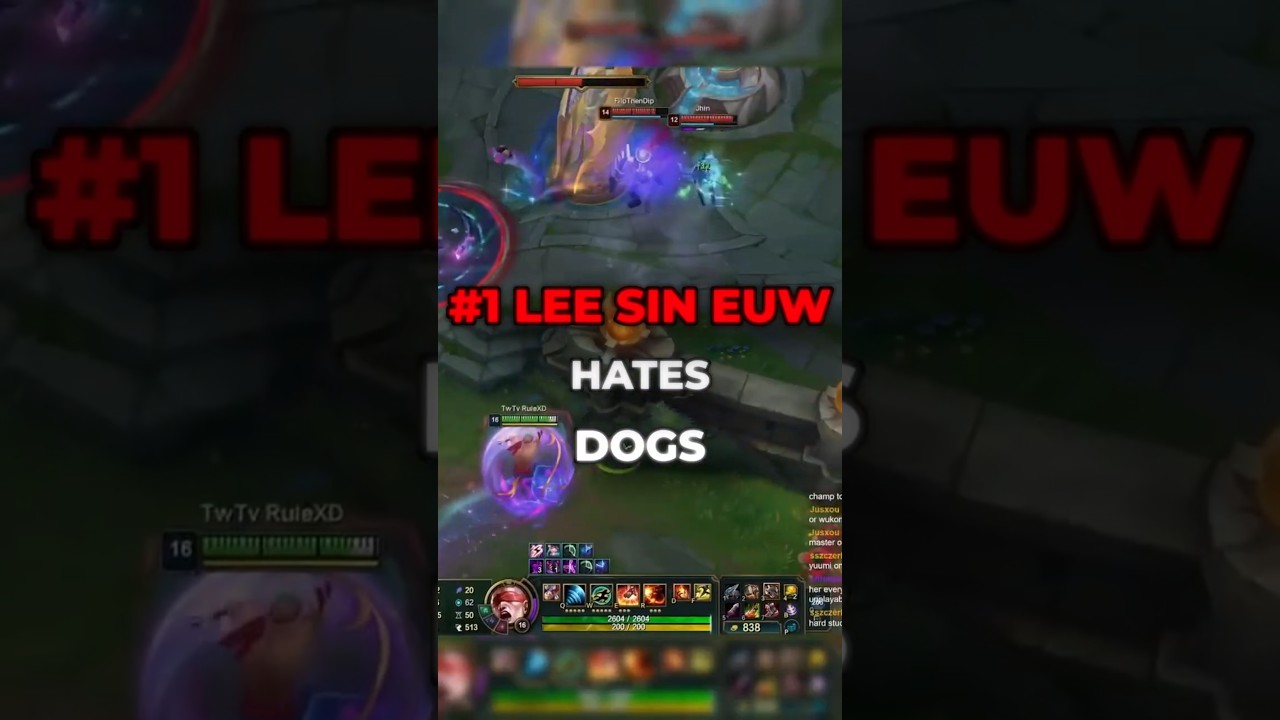 #1 LEE SIN CANT DO ANYTHING VS THIS CHAMP... #challenger #leagueoflegends #leesin #leesingameplay