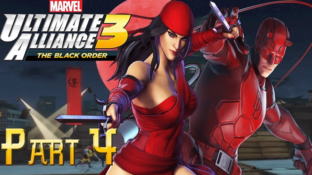 Marvel Ultimate Alliance 3 The Black Order Gameplay Walkthrough Part 4 Shadowland! (Nintendo Switch)