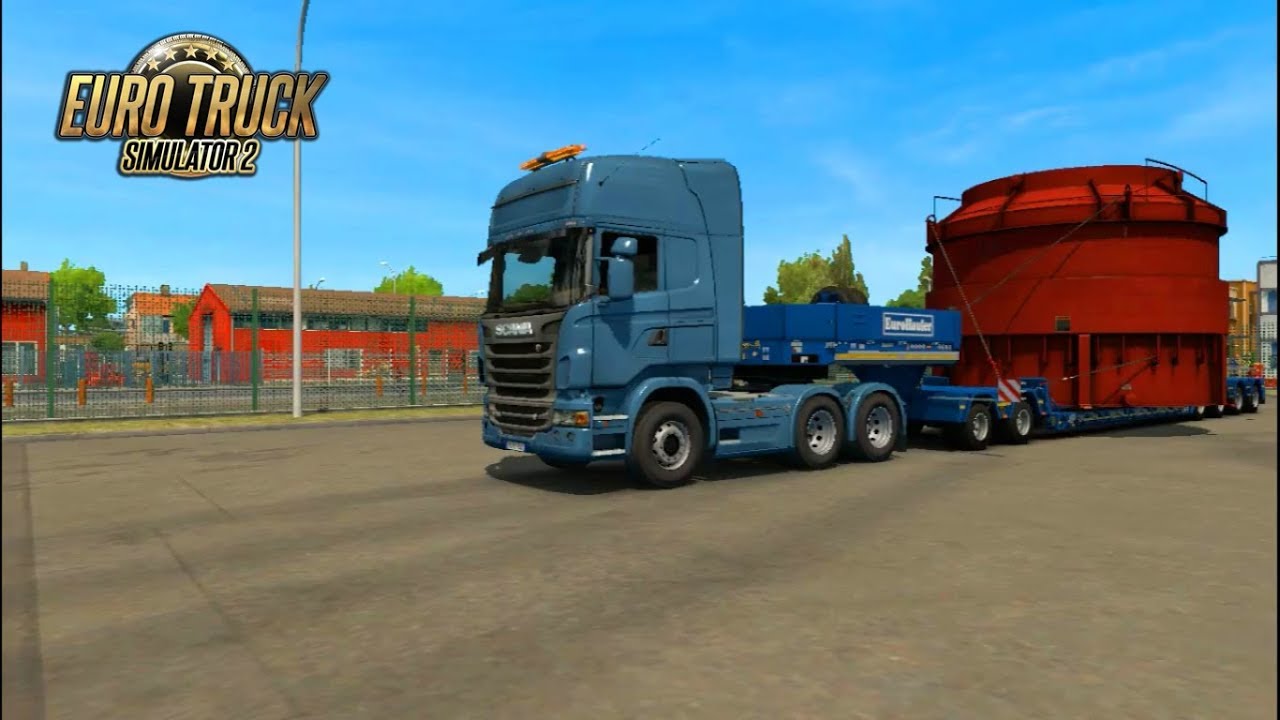 ETS2 Special Transport - Scania R730 Load Boiler Part