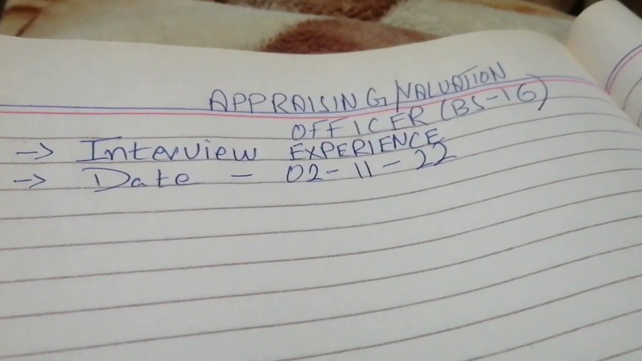 #Appraising/valuation officer(Bs 16)Interview Experience #custom #fpsc #fbr#appraisers #interview