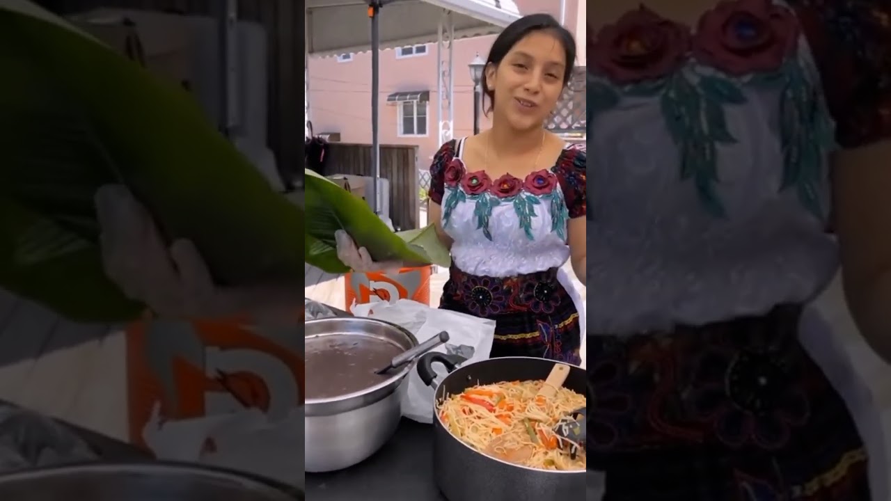 🍛Preparando una comida  Guatemalteca  100% echo en hoja  de mashan🍽️