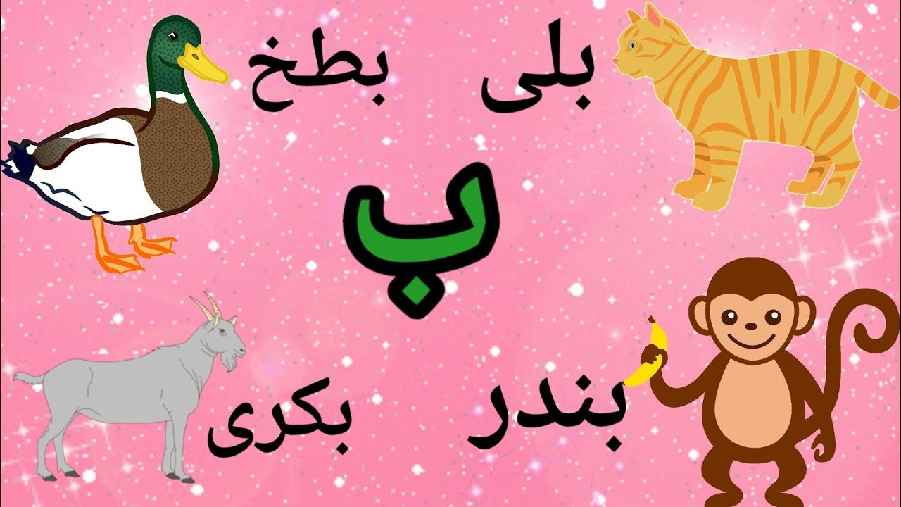 Bay wale alfaaz/ basic urdu  /urdu alphabets for kids/bay se billi/bay se shuru hone wale alfaaz