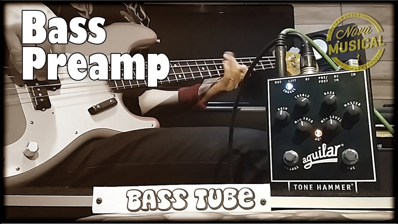 Bass PreAmp Di Aguilar Pedal Tone Hammer