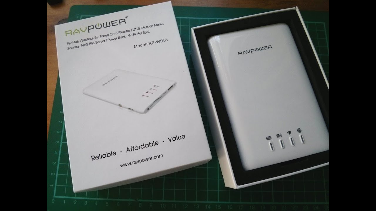 Review: Ravpower FileHub RP-WD01 - It's a Data Bank